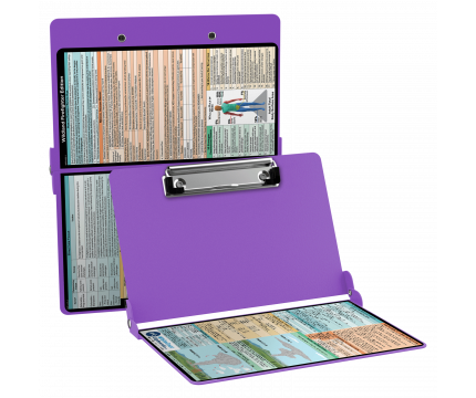 WhiteCoat Clipboard® - Lilac Wildland Firefighter Edition